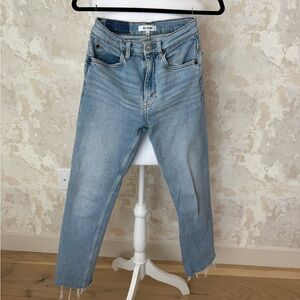 Re/Done Light Blue Ankle Jeans